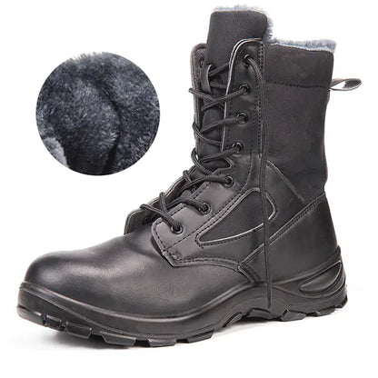 Men's Boots Steel Toe Puncture-Proof Sole