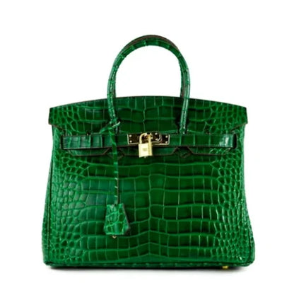 The New York Bag Crocodile Purse Travel