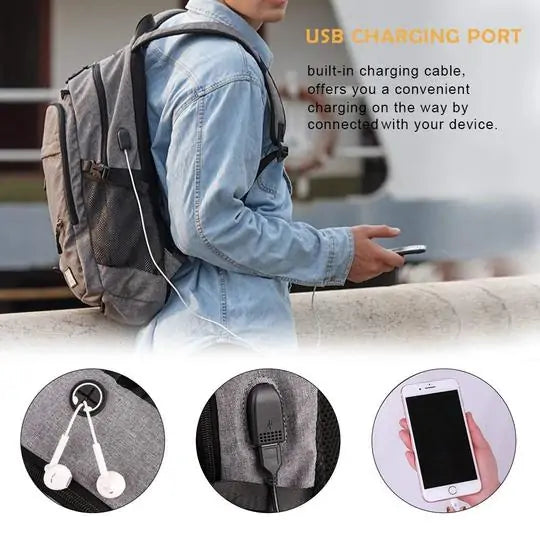 Back to School Sports Laptop Backpack