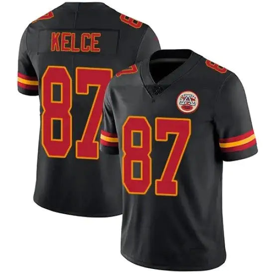 Kansas City Chiefs Travis Kelce Black Jersey