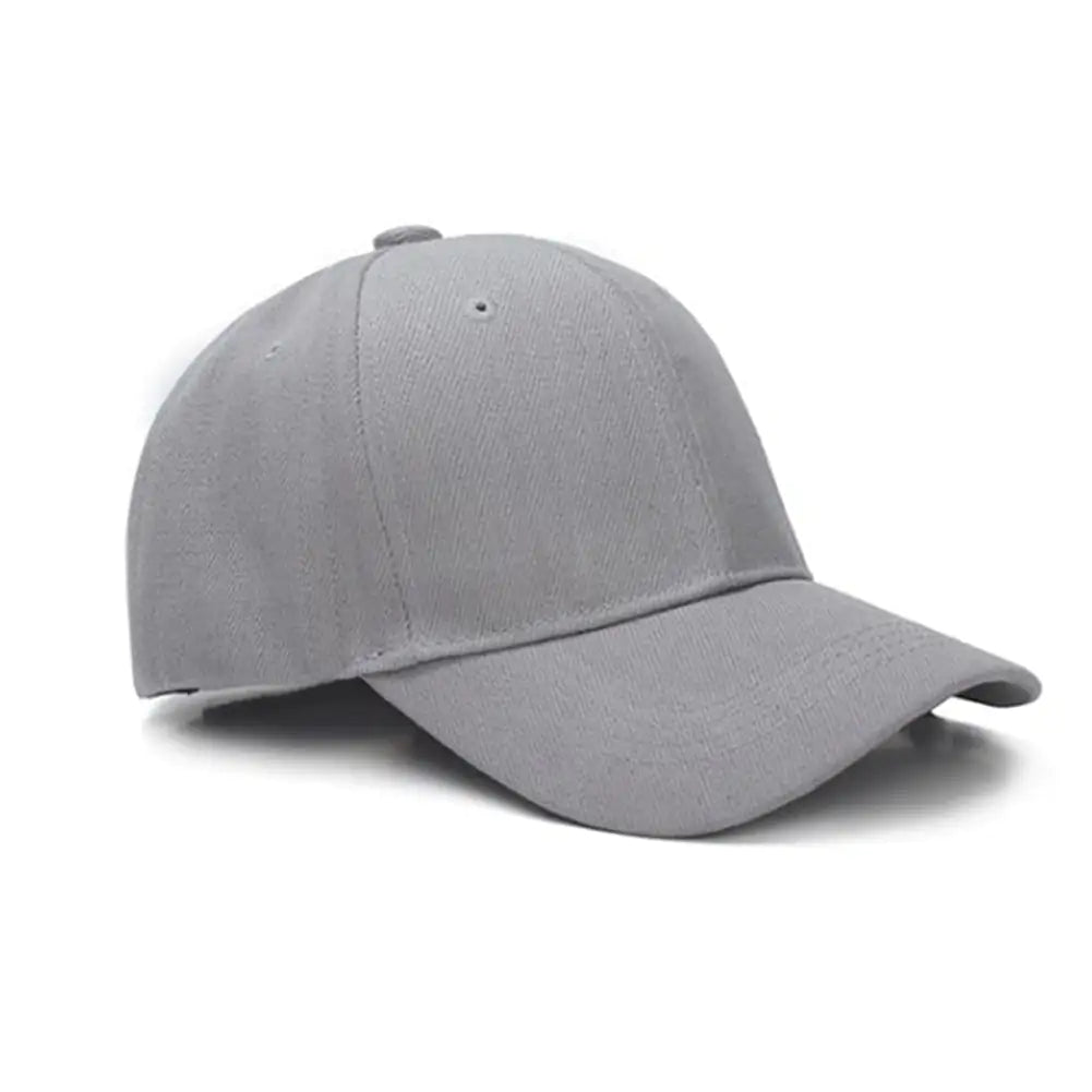 Unisex Plain Curved Hat Outdoor