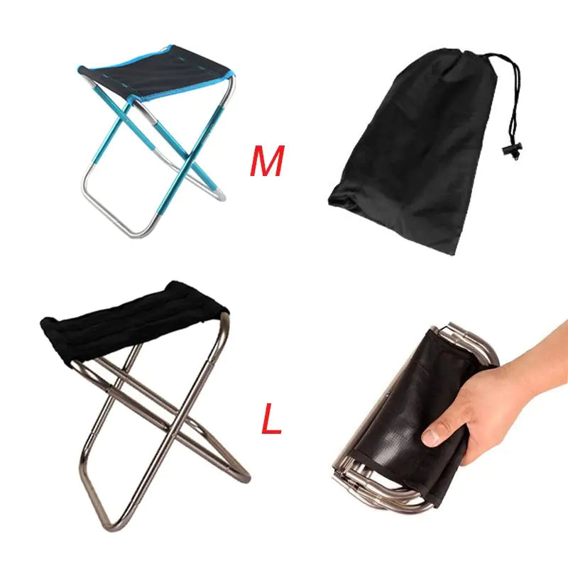 Foldable Aluminum Cloth Camping Chair