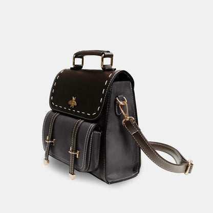 Bumblebee Leather Backpack Travel Luxury