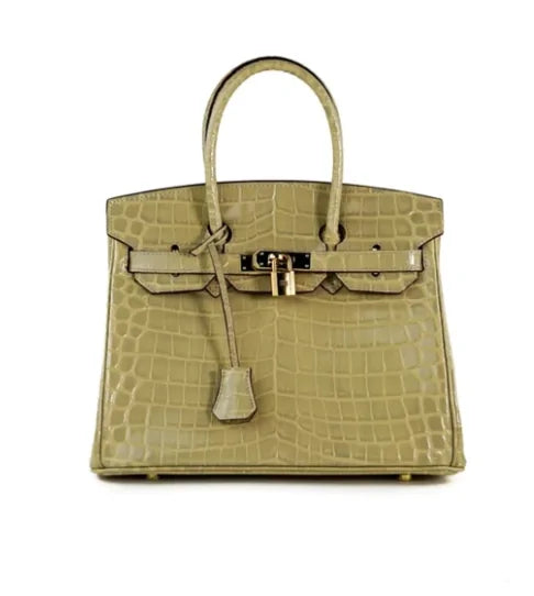 The New York Bag Crocodile Purse Travel