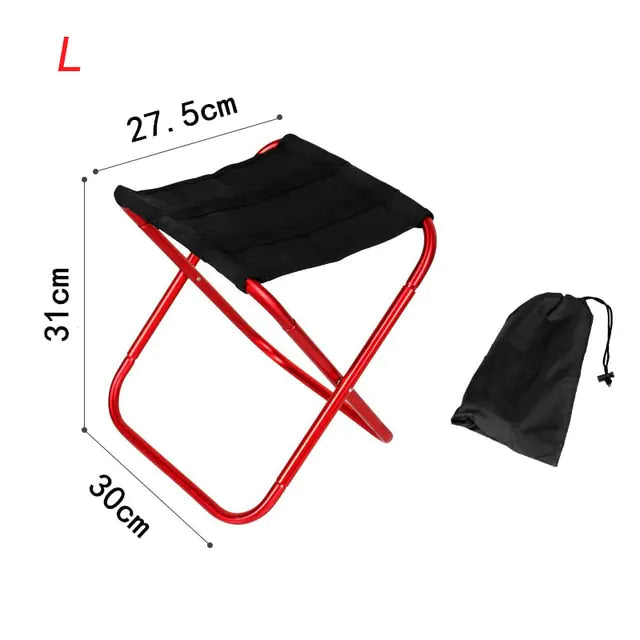 Foldable Aluminum Cloth Camping Chair