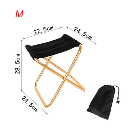 Foldable Aluminum Cloth Camping Chair