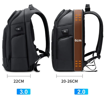 Back to School Ultimate Waterproof USB Charging Backpack