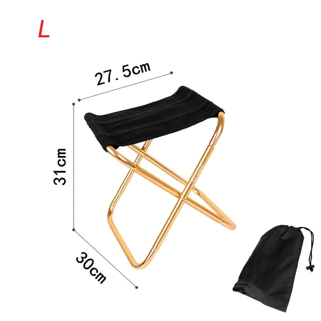 Foldable Aluminum Cloth Camping Chair