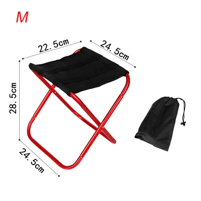 Foldable Aluminum Cloth Camping Chair