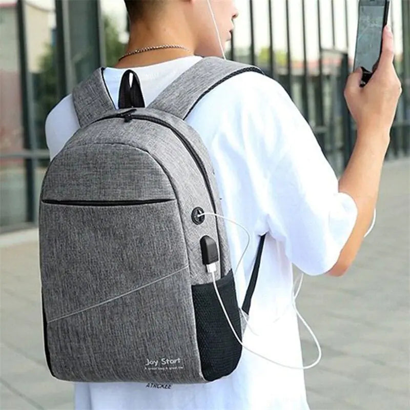 USB Charging Backpack Back to School Teenagers