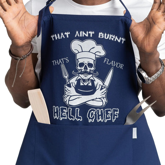 Funny Apron For Cooking BBQ Grill Party Apron