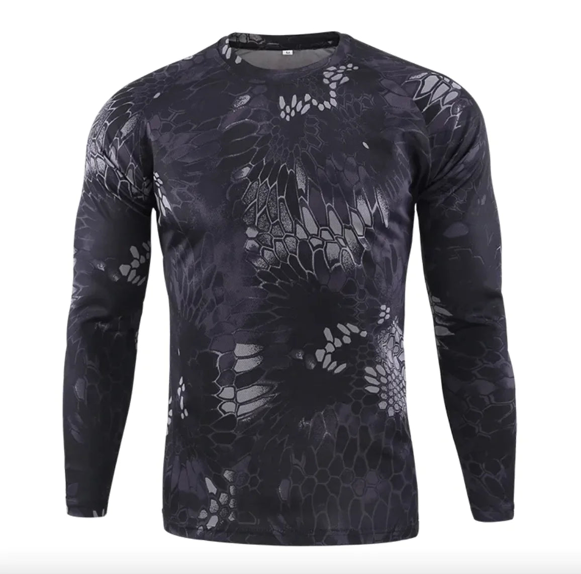 Camouflage Long-Sleeved Cycling Jersey Shirt - Outdoor Sports Gear