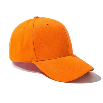 Unisex Plain Curved Hat Outdoor