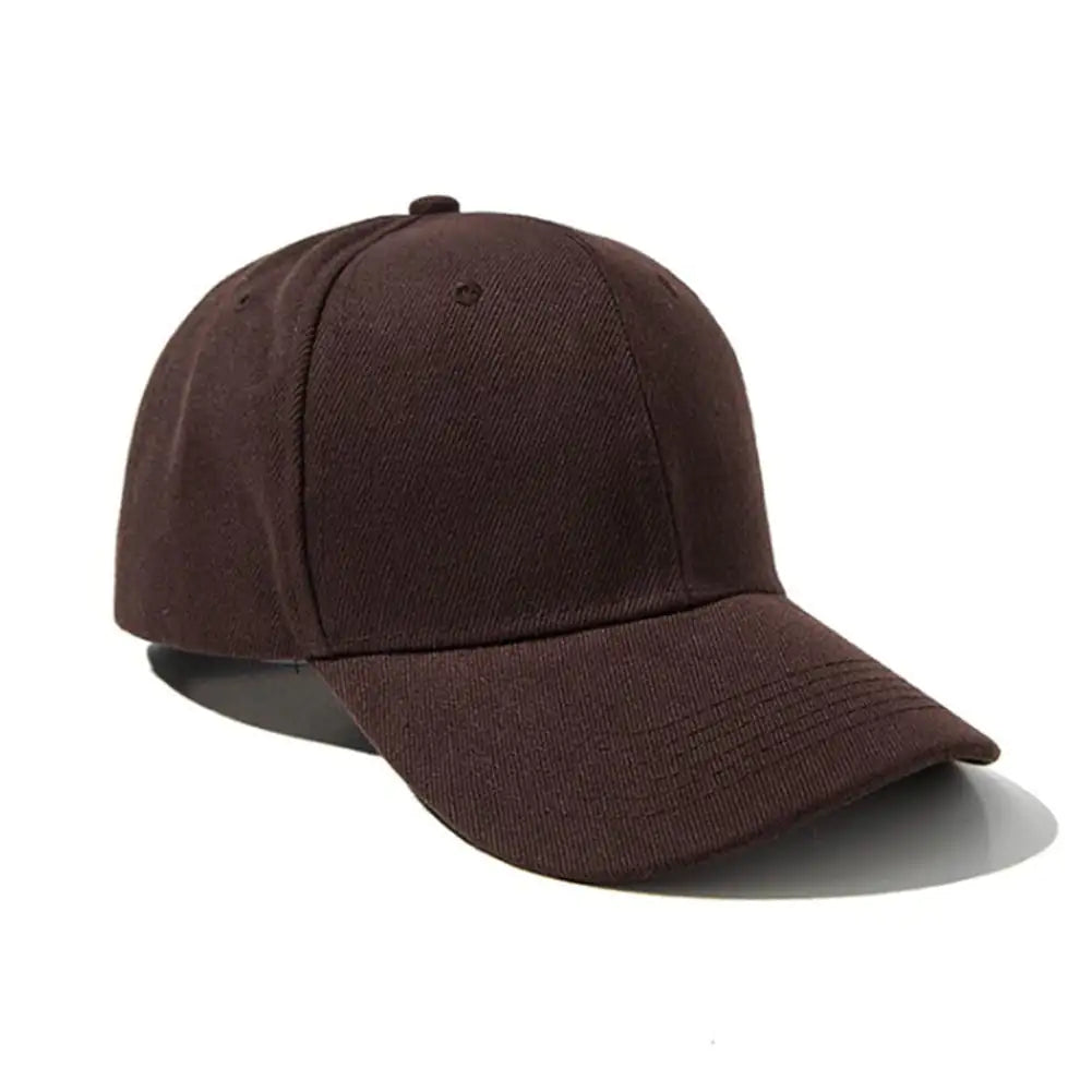 Unisex Plain Curved Hat Outdoor