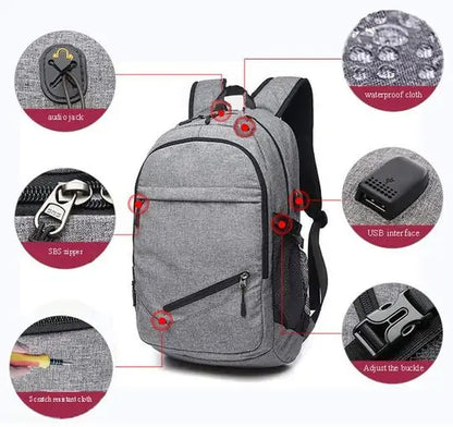 Back to School Sports Laptop Backpack