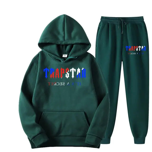 Trapstar It's a secret Cotton Hoodie and Sweatpants Set