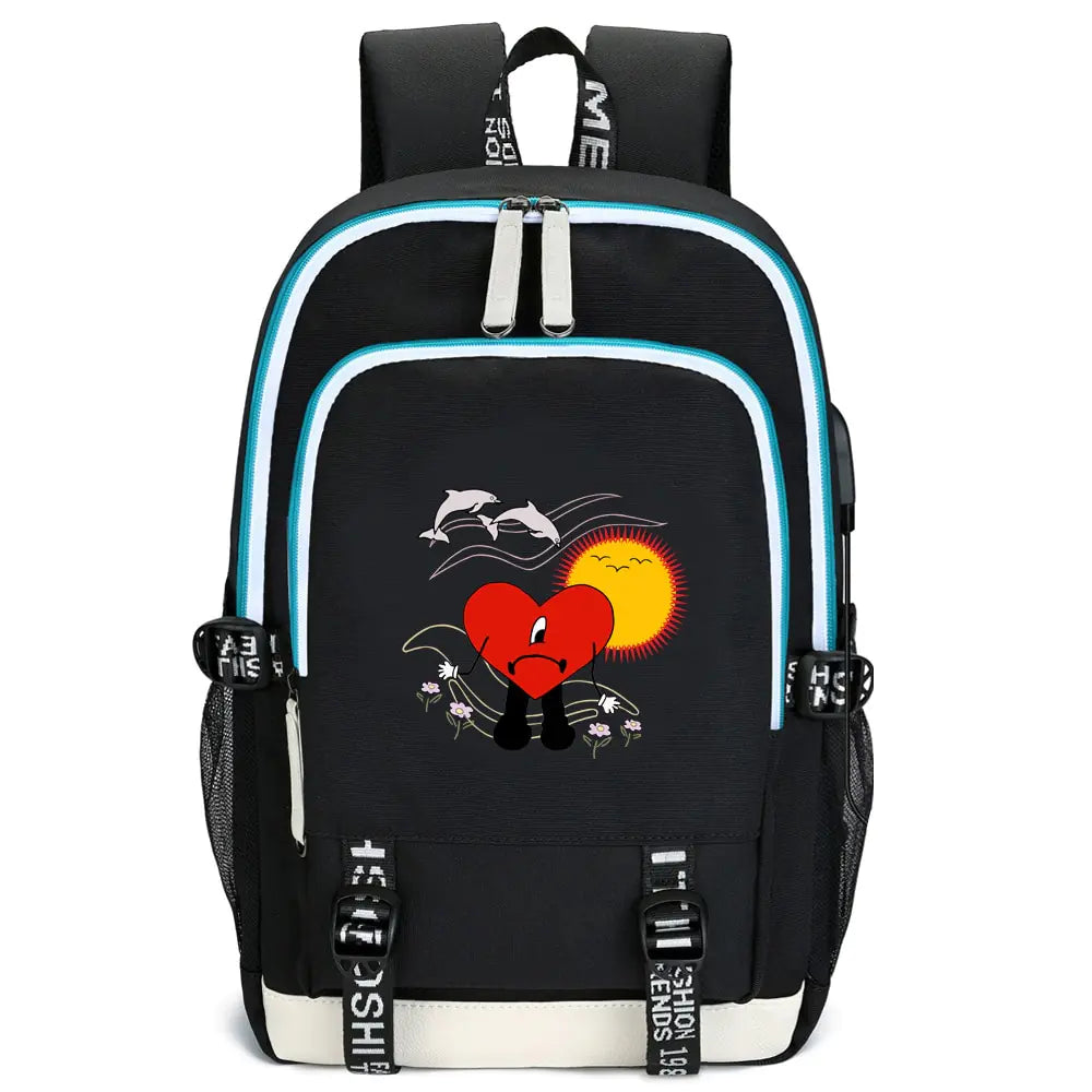 Bad Bunny Capacity Backpack Back to School