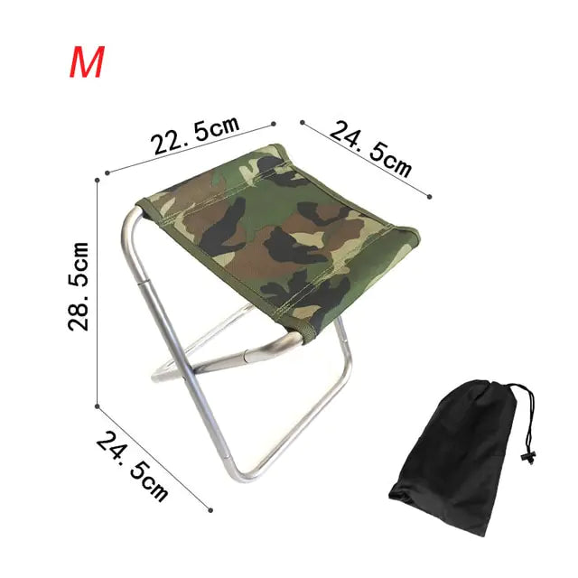 Foldable Aluminum Cloth Camping Chair