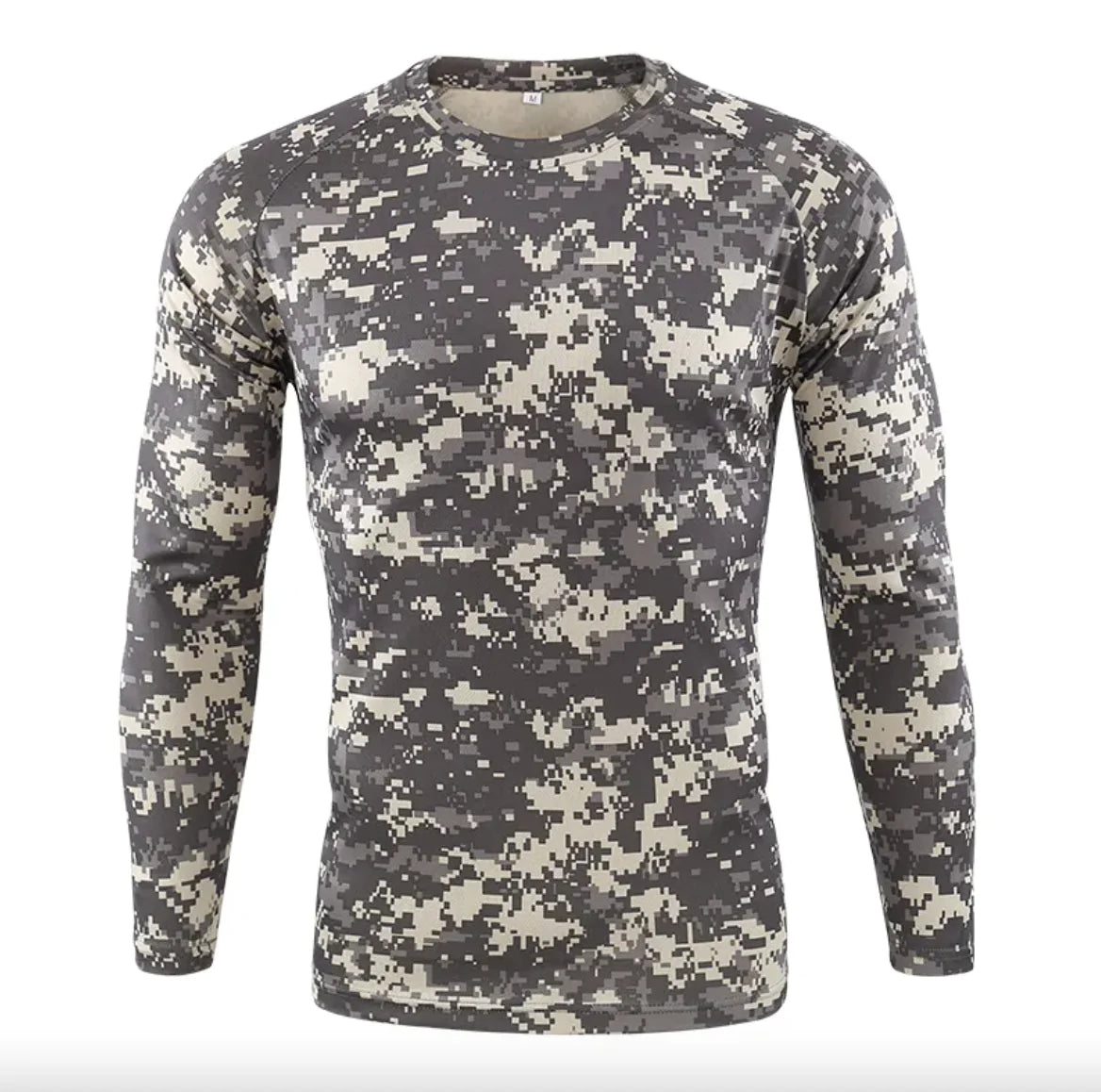 Camouflage Long-Sleeved Cycling Jersey Shirt - Outdoor Sports Gear