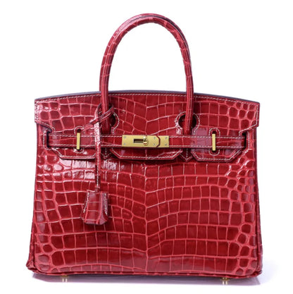 The New York Bag Crocodile Purse Travel