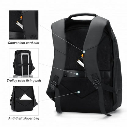 Back to School Ultimate Waterproof USB Charging Backpack