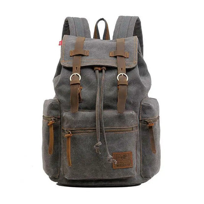 Vintage Canvas Backpack Back to School