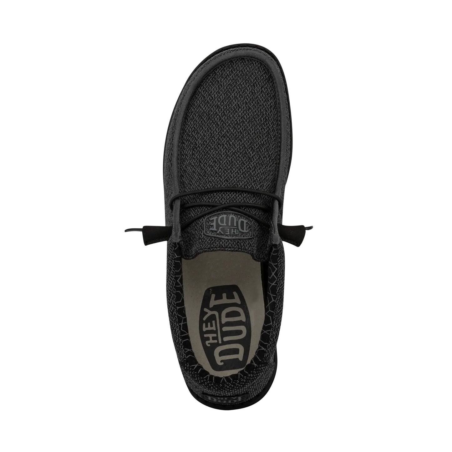 Hey Dude Wally Stretch 13 Micro Total Black