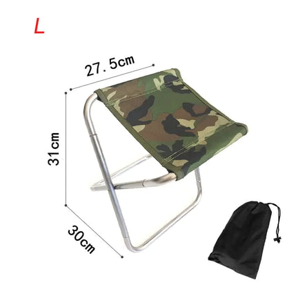 Foldable Aluminum Cloth Camping Chair