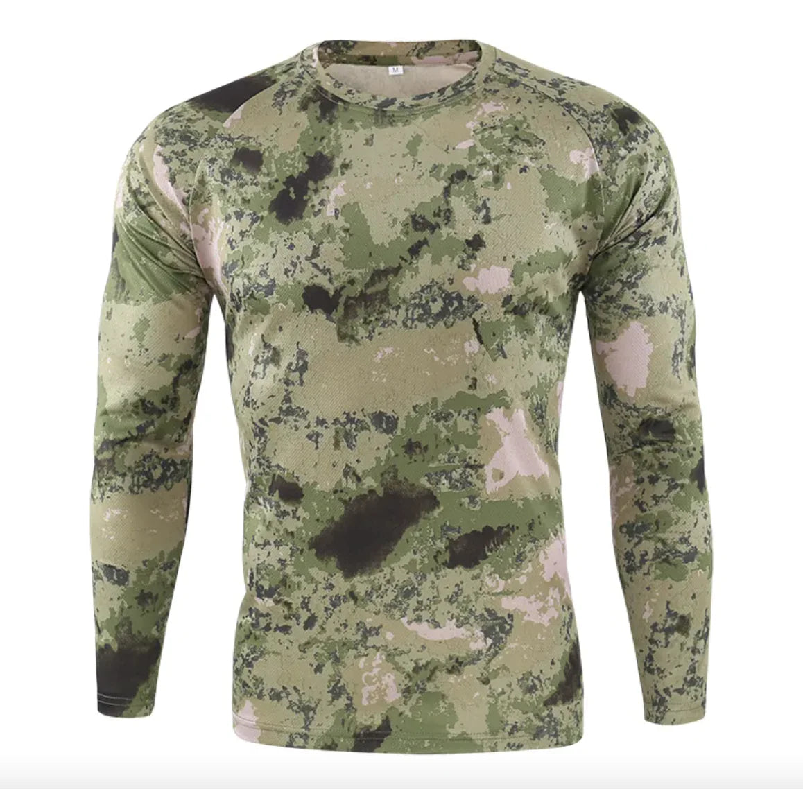 Camouflage Long-Sleeved Cycling Jersey Shirt - Outdoor Sports Gear