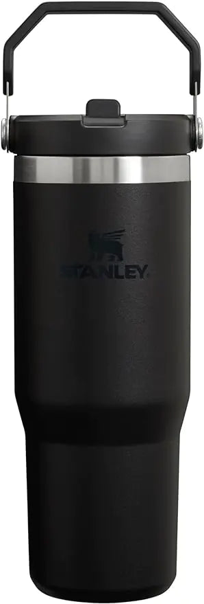 STANLEY Ice Flow Stainless Steel Tumbler with Straw, Vacuum Insulated Water Bottle for Home, Office or Car, Reusable Cup with Straw Leak Resistant Flip