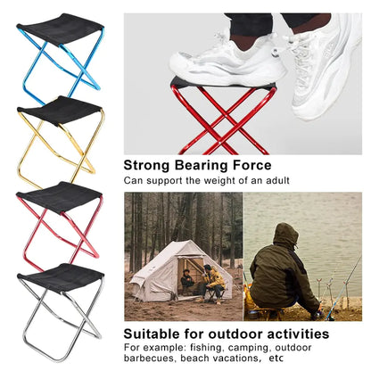 Foldable Aluminum Cloth Camping Chair